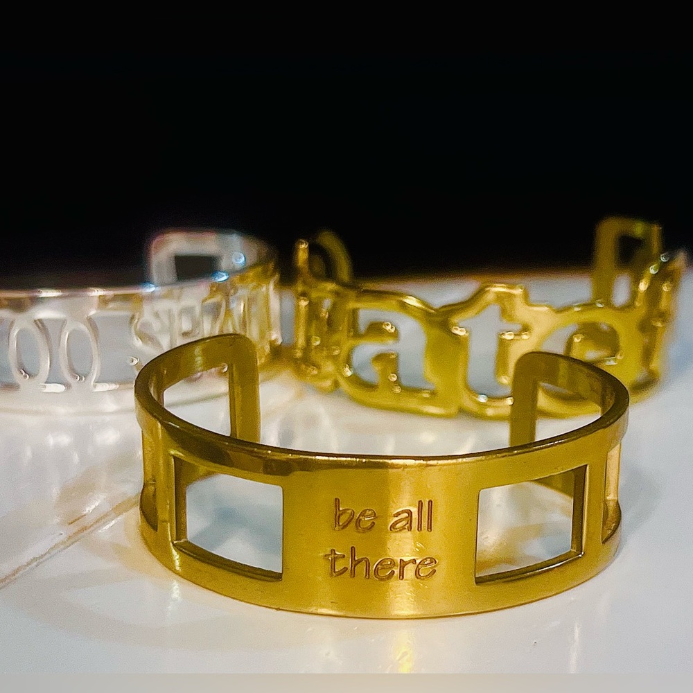 Rustic Cuff Inspirational Bracelets Set - image 2